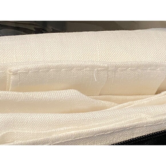 NIP LRL Ralph Lauren LEANNE 100% LINEN Back Tab Curtain Panel Drape 54x108 White - Picture 4 of 7